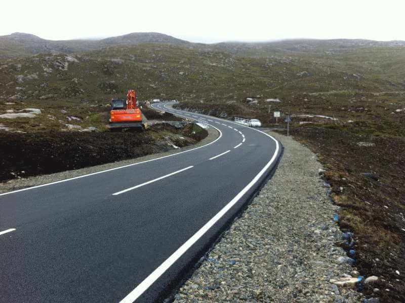 Road marking contractors in Outer Hebrides