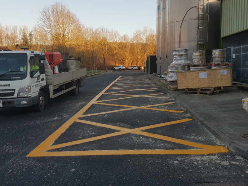 Road marking contractors in Scottish Borders