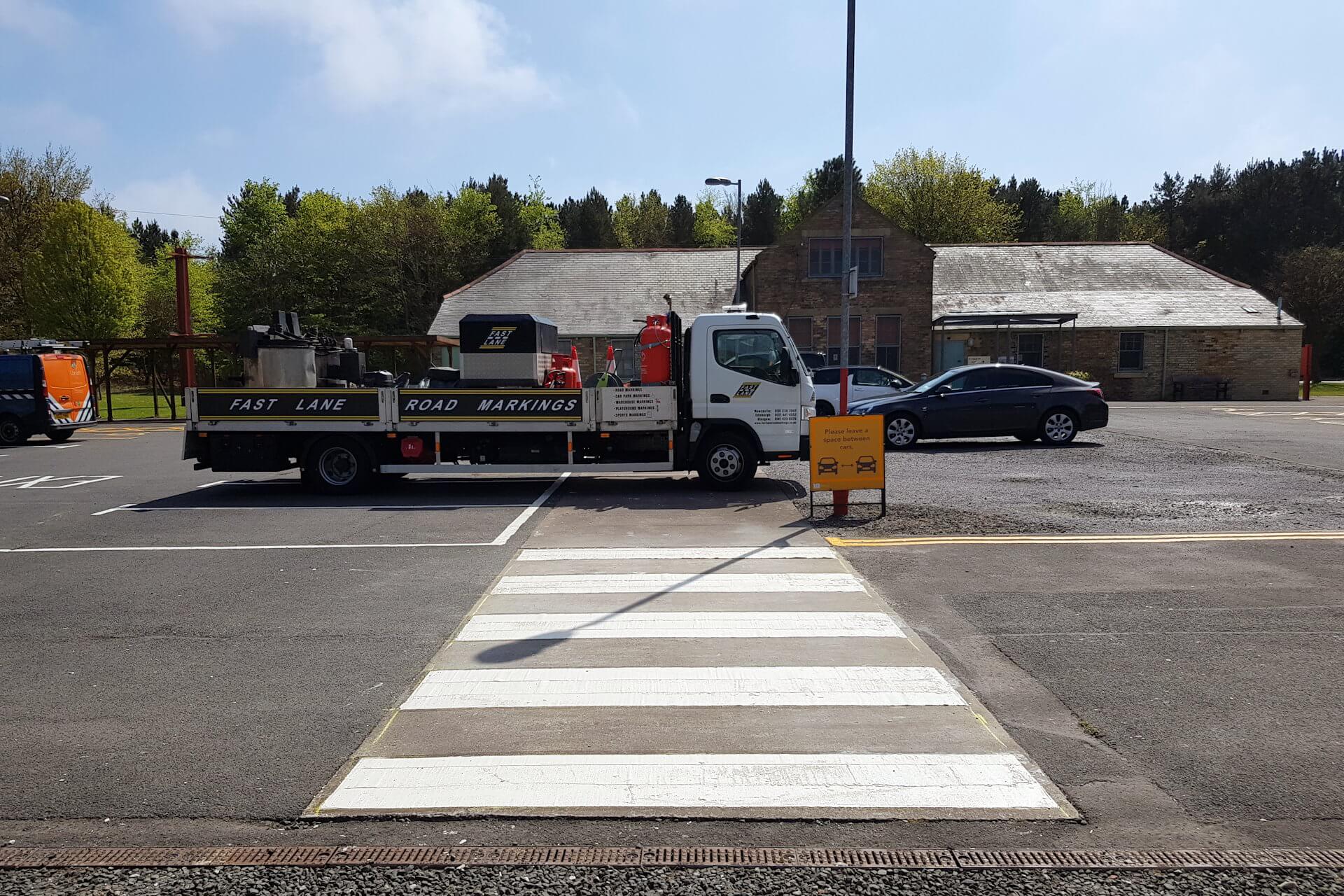 Fastlane Road Markings serving Scotland and North of England
