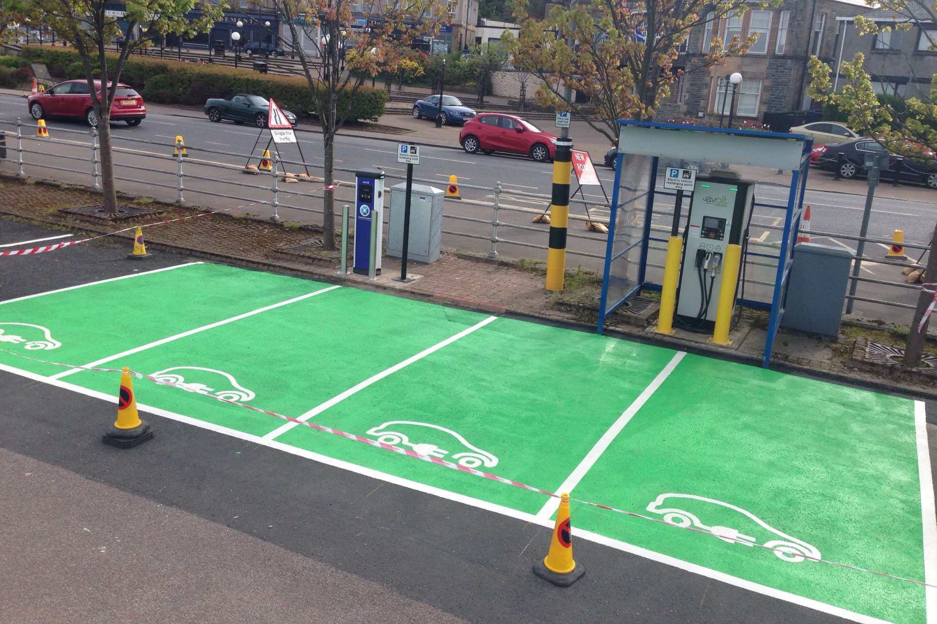 Electric Vehicle Markings