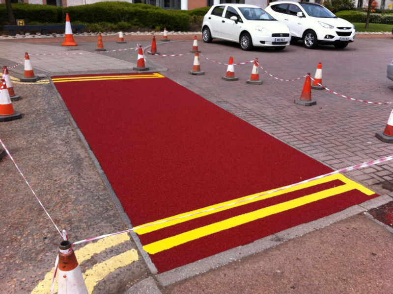 Wishaw - cold-applied resin bonded high friction surfacing
